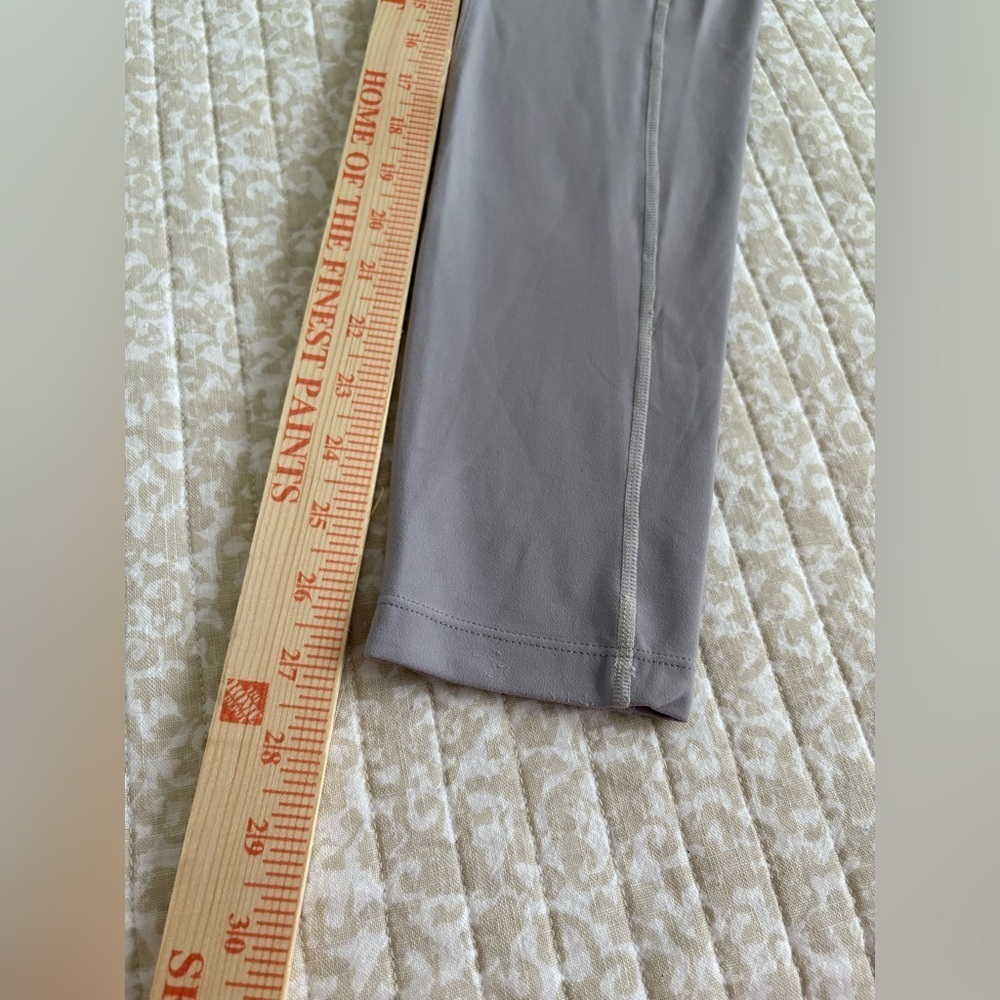 Zella Full Length Studio Luxe High Waist Legging | Grey Lilac | M - Picture 6 of 12